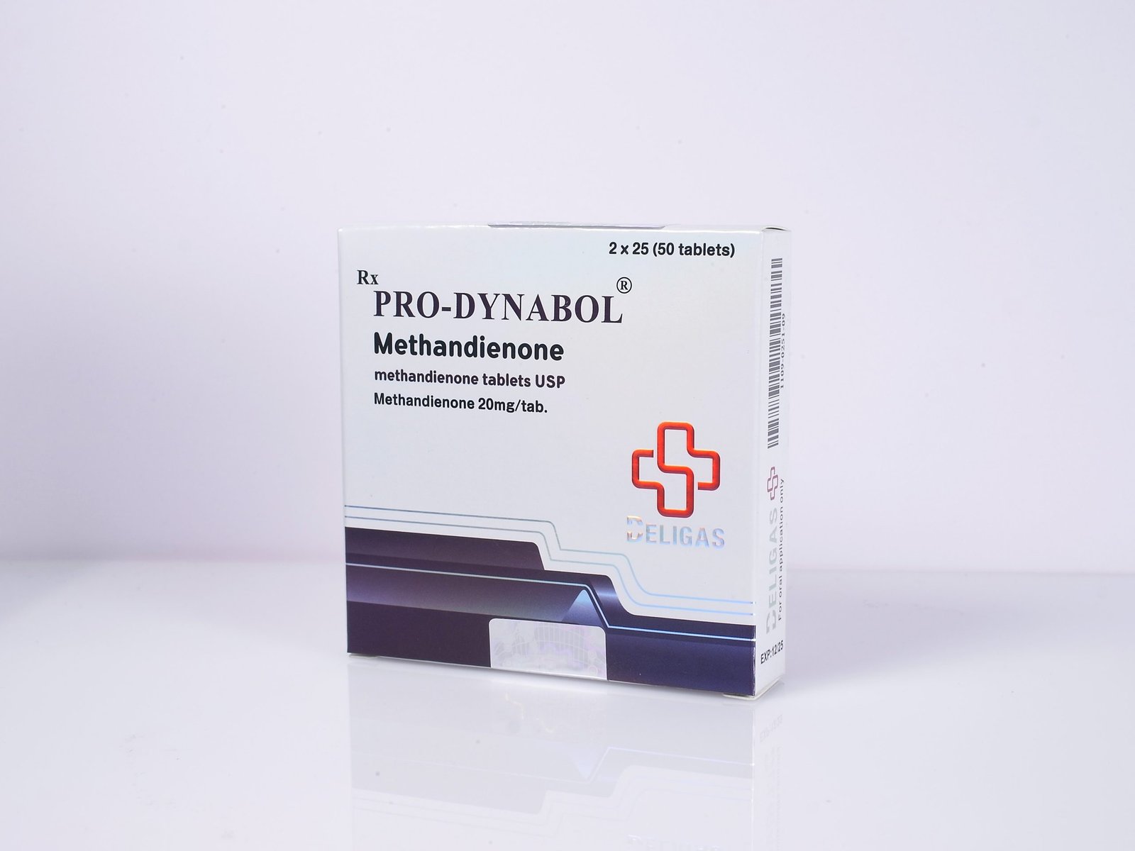 Beligas Pro Dynabol (Dianabol 20MG) 2 x 25mg 50 Tabs