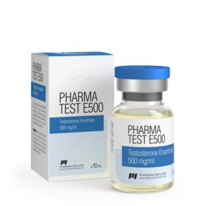 Pharmacom Pharma Test E 500 Testosterone Enanthate -: 10ml/Vial, 500 mg/ml